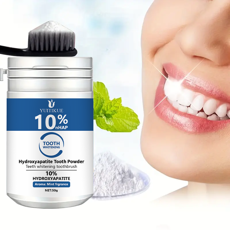Teeth Whitening Flash - 유티쿠에 10% nHAP 치아 분말 50g