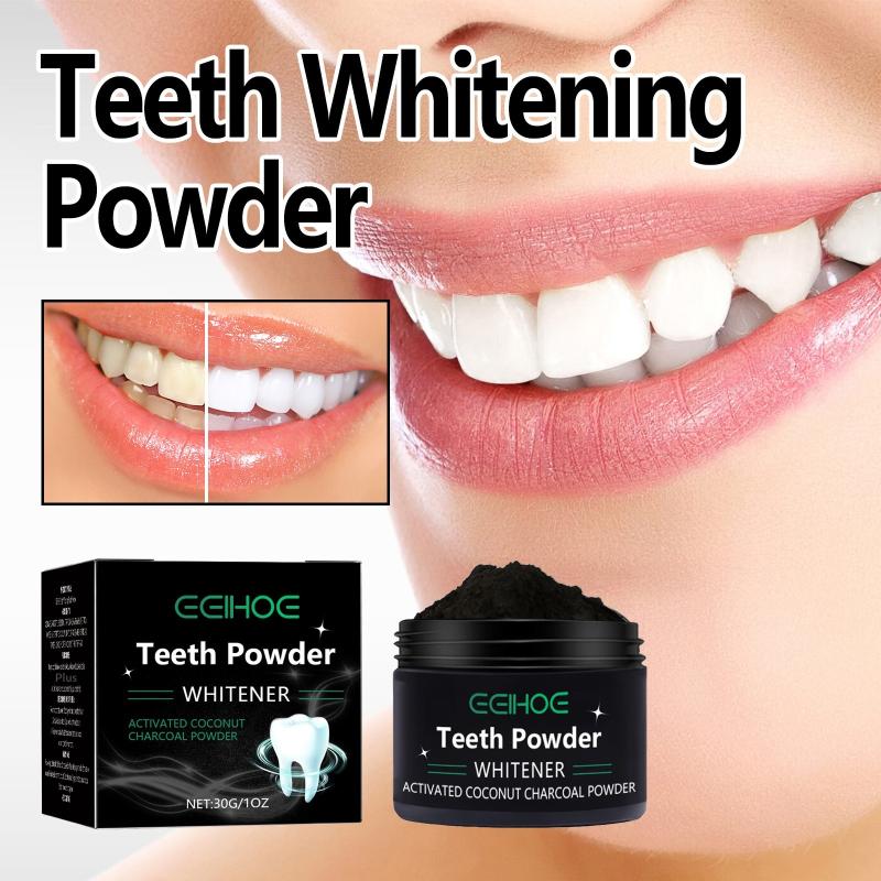 Teeth Whitening Baking Soda - 치아 미백 파우더 숯/베이킹 소다 치아