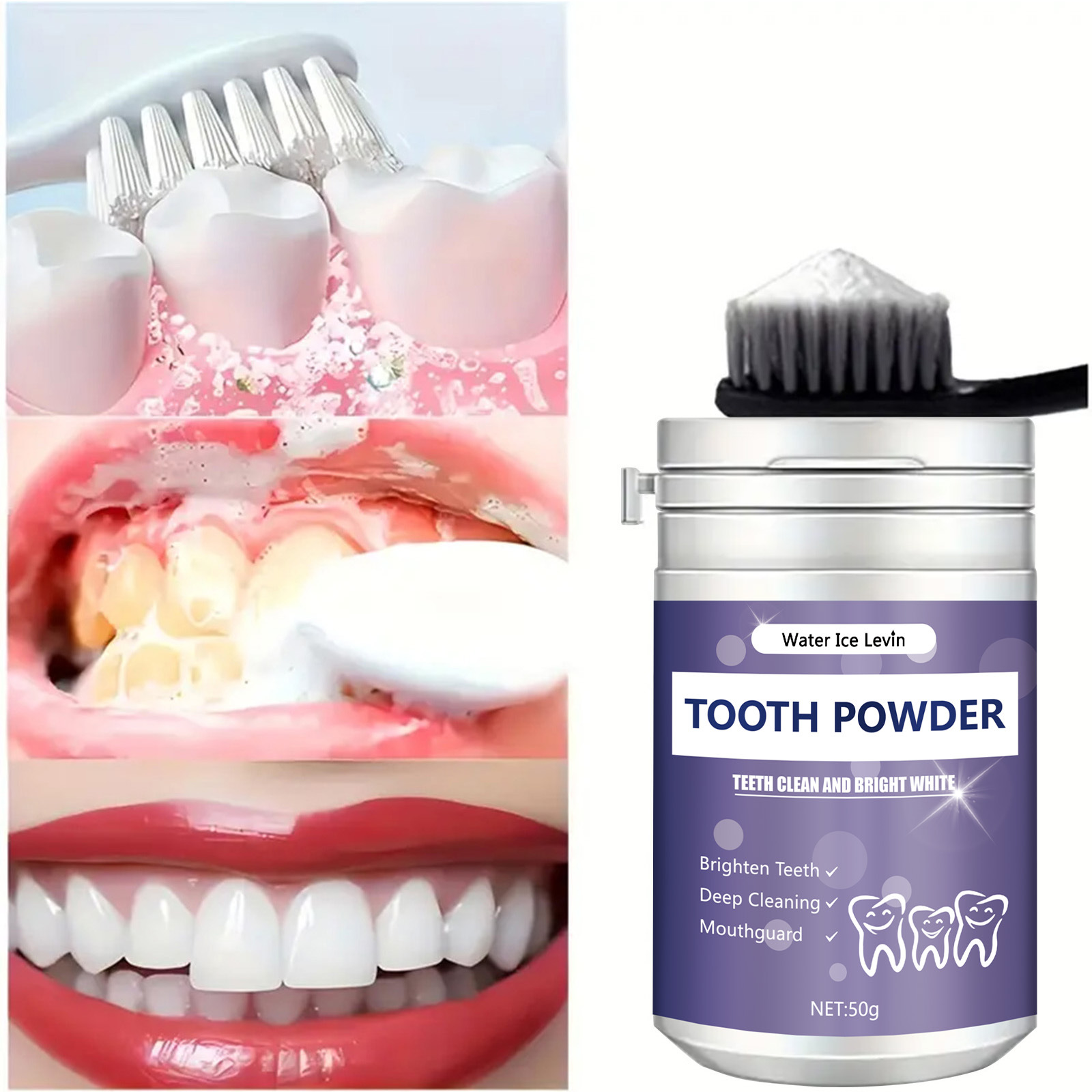 Teeth Whitening Paste - 진주 치아 분말 신선한 호흡 치아