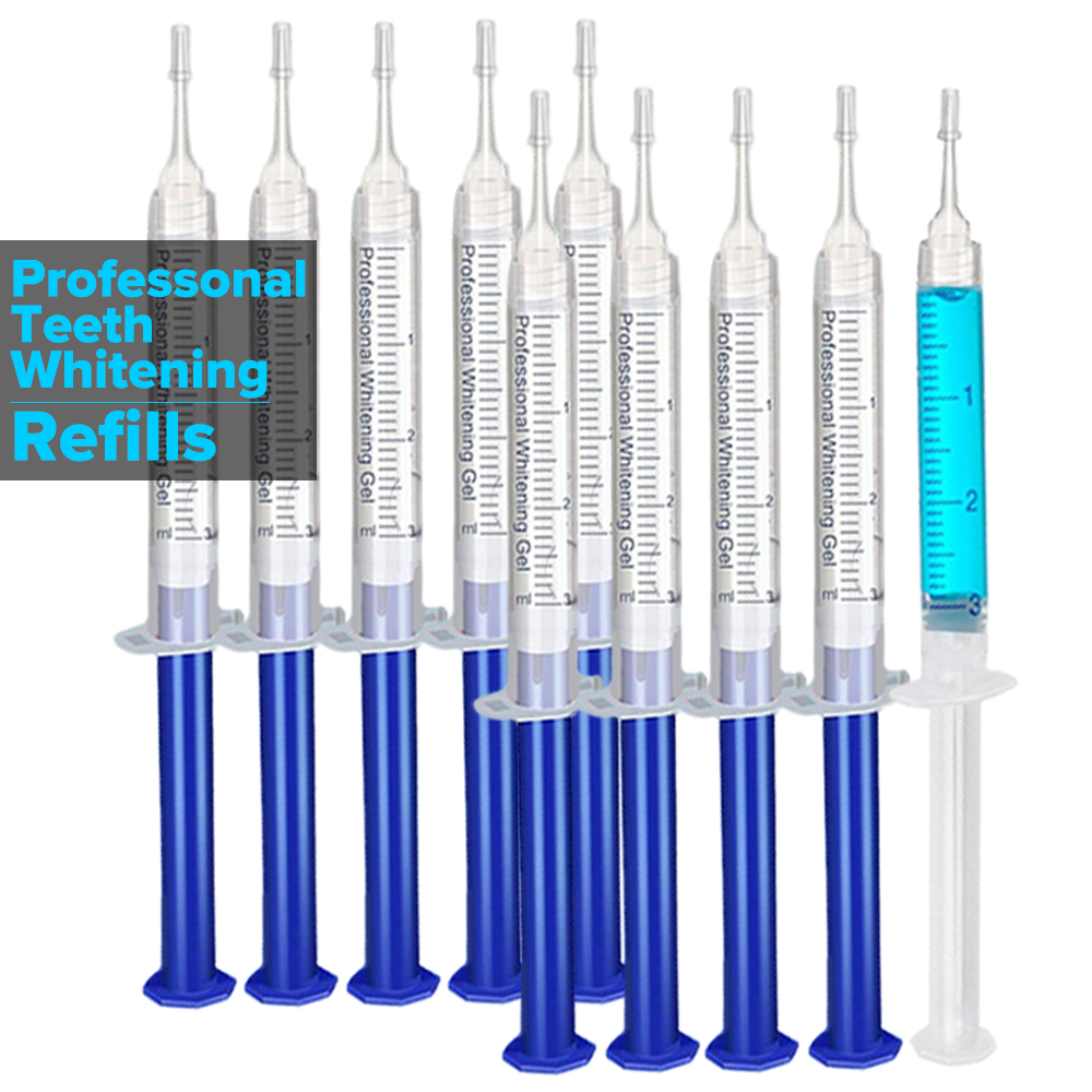 Teeth Whitening Gels - 치아 미백 젤 리필 주사기 치아