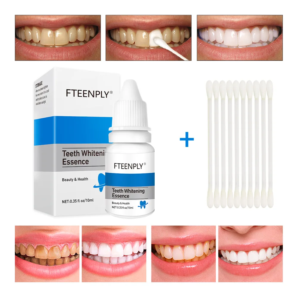 Teeth Whitening Paste - FTEENPLY 치아 미백 에센스 파우더 구강