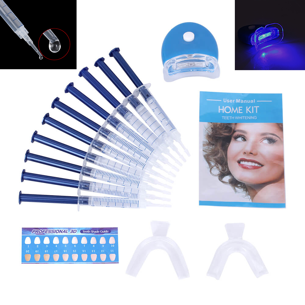 Teeth Whitening Charcoal Powder - 1 세트 치아 미백 44% 과산화물