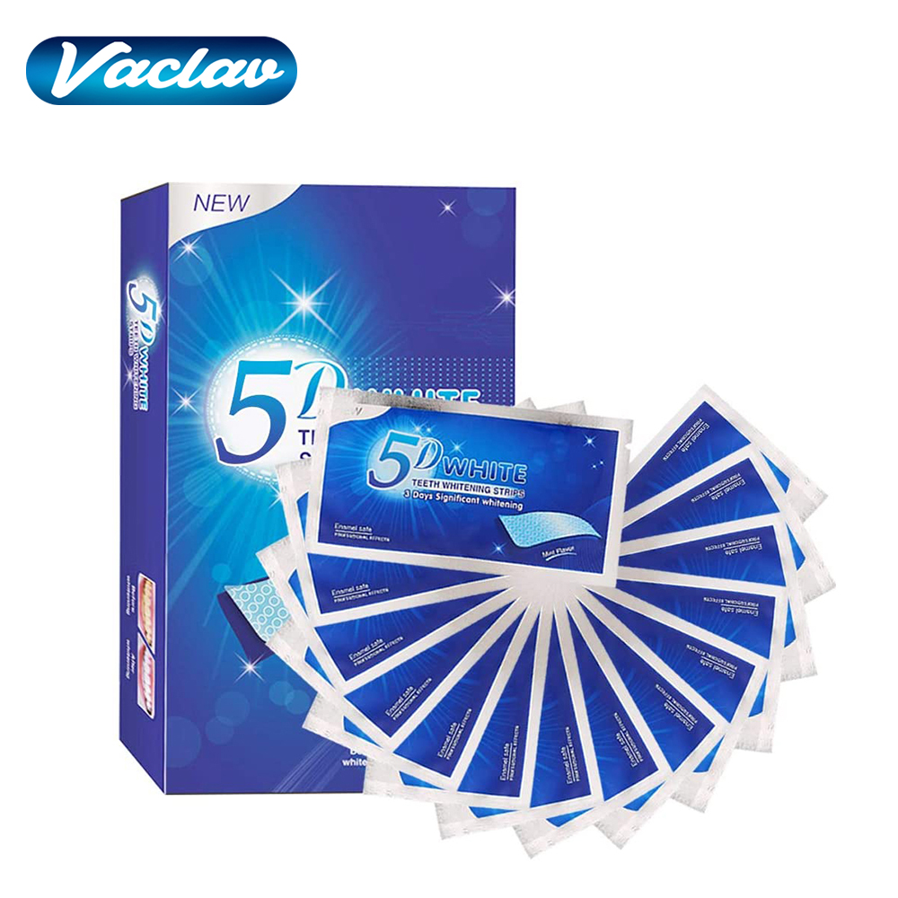 Teeth Whitening Gels - 5D 화이트 치아 미백 스트립 미백