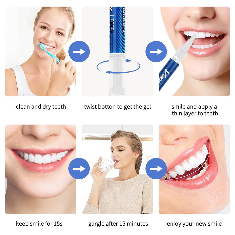 Vaclav 치아 미백 펜, 치아 미백 젤, 치아 표백 - Teeth Whitening Gel Pen 리뷰 및 가격