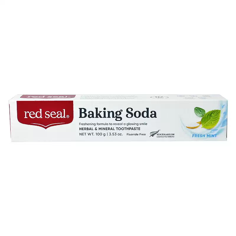 레드 씰 뉴질랜드 베이킹 소다 치약 100g, 치아 미 - Teeth Whitening Baking Soda 리뷰 및 가격
