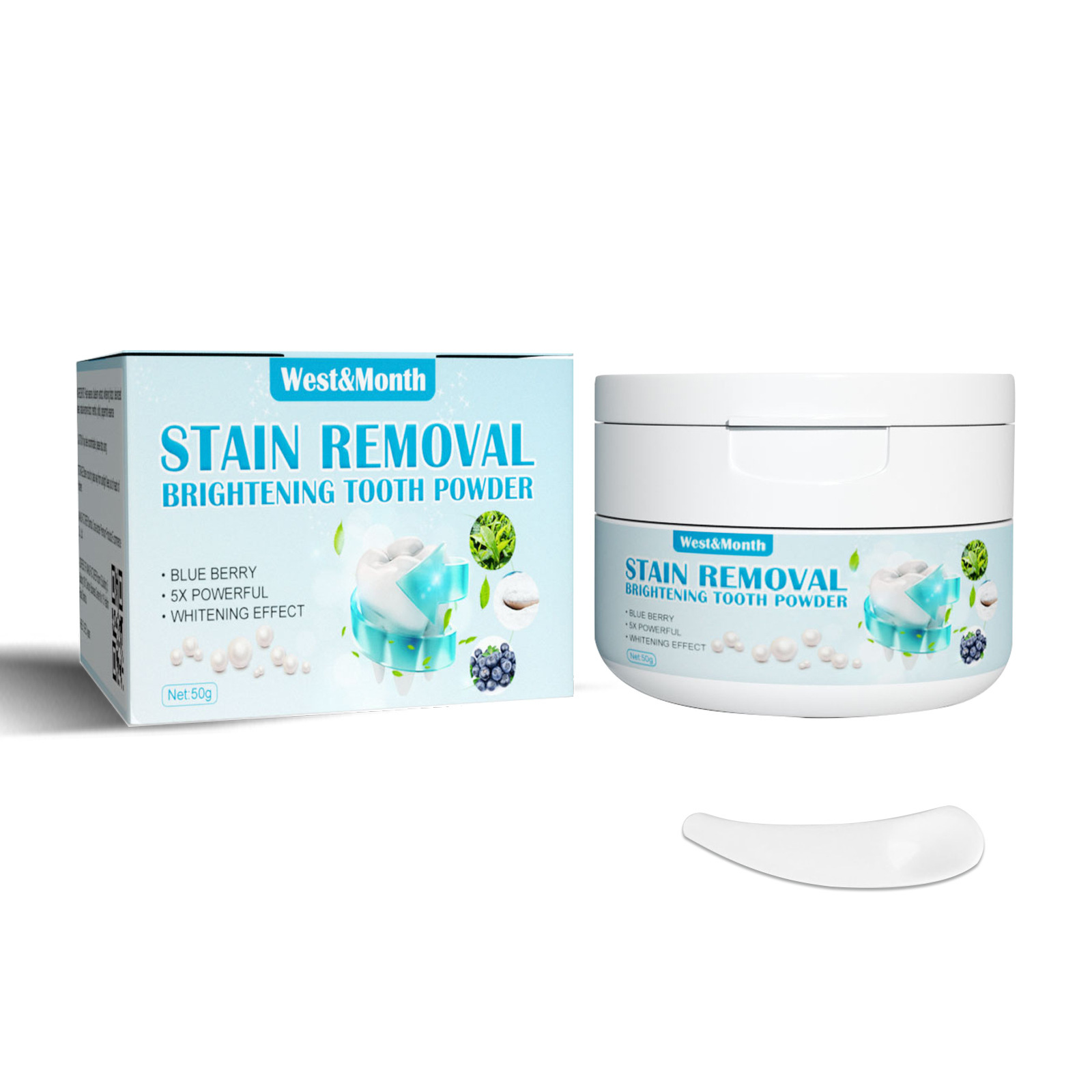 블루베리 베이킹 소다 치아 미백 파우더, 치아 미백 제 - Teeth Whitening Baking Soda 리뷰 및 가격
