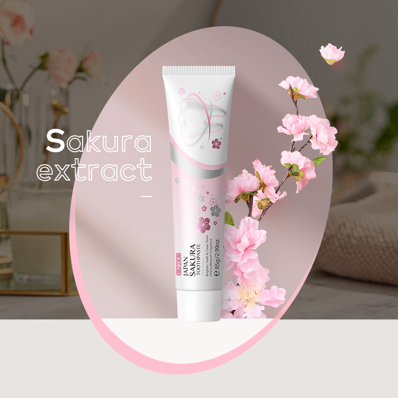 라이코우 일본 벚꽃 치약 미백 얼룩 제거 상쾌한 숨 치 - Teeth Whitening Japan 리뷰 및 가격