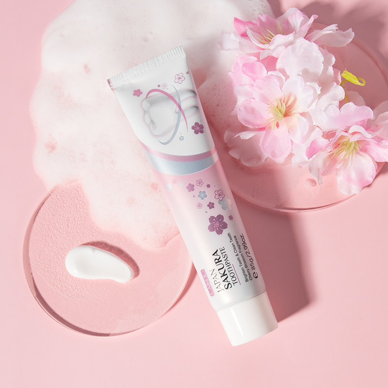 라이코우 일본 벚꽃 치약 미백 얼룩 제거 상쾌한 숨 치 - Teeth Whitening Japan 리뷰 및 가격
