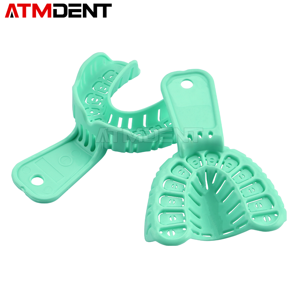 6 개/대 치과 인상 플라스틱 트레이 S/M/L 치과  - Teeth Whitening Trays 리뷰 및 가격