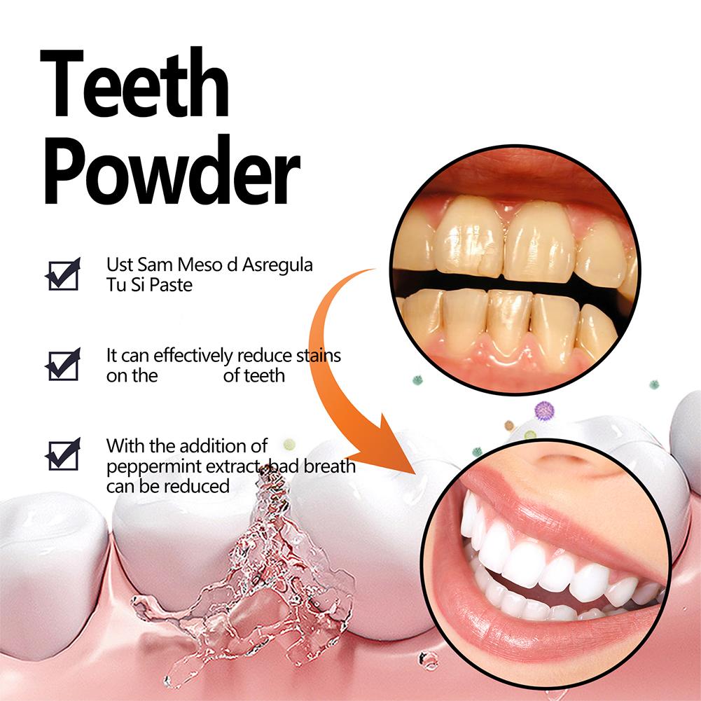 치아 미백 파우더, 천연 미백 및 치아 딥 클리닝 파우 - Teeth Whitening Charcoal Powder 리뷰 및 가격