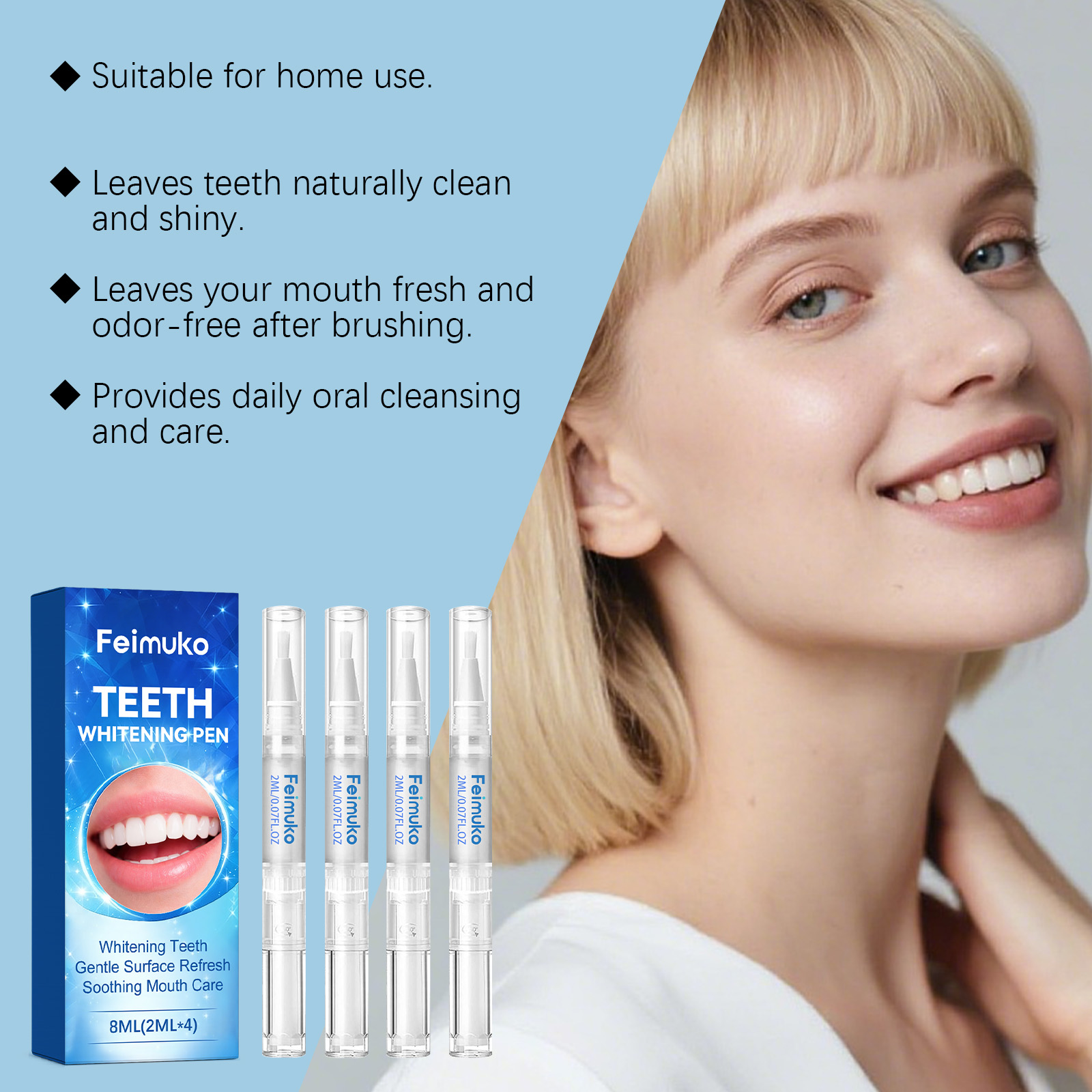 페이무코 8ml 치아 젤 펜 순한 딥 클린 광택 치아  - Teeth Whitening Gel Pen 리뷰 및 가격