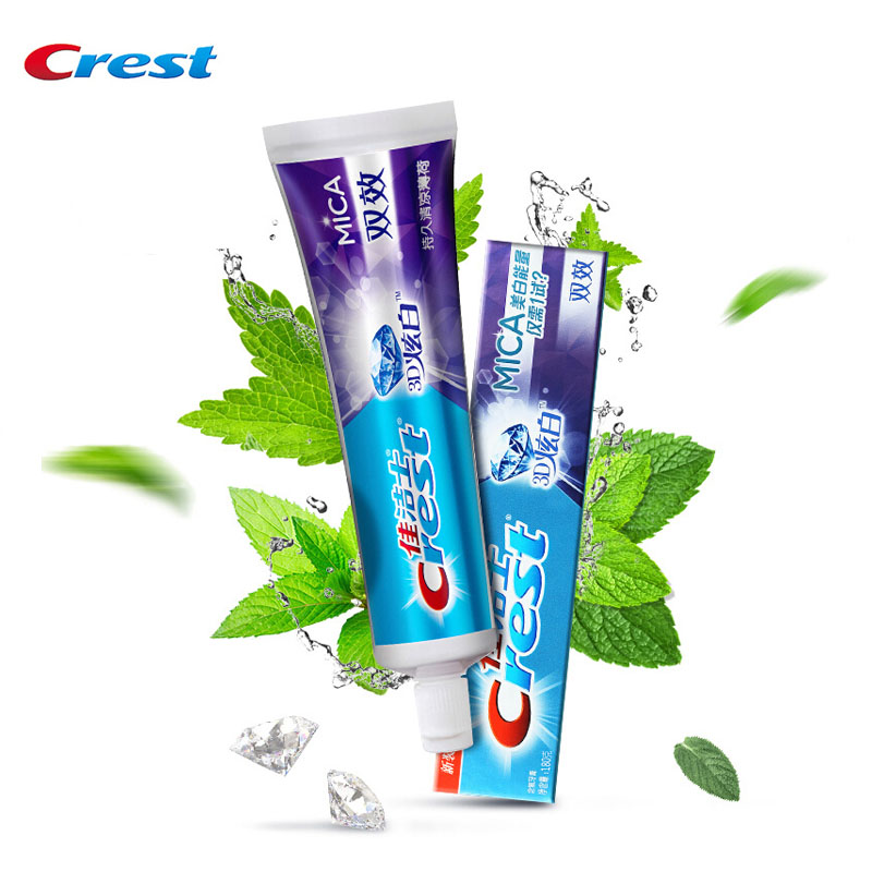 크레스트 3D 운모 치약 불소 치아 미백 이중 효과 치 - Teeth Whitening Paste 리뷰 및 가격