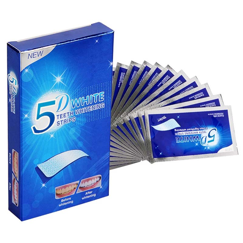 5d 젤 치아 미백 키트 흰색 치아 스트립 구강 관리  - Teeth Whitening Crest 리뷰 및 가격