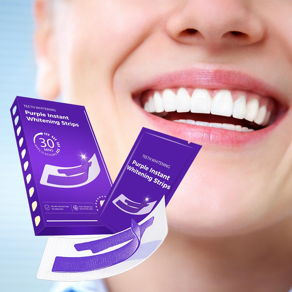  스마일킷 치아 미백 스트립 퍼플 V34 얼룩 제거  - Teeth Whitening Crest 리뷰 및 가격
