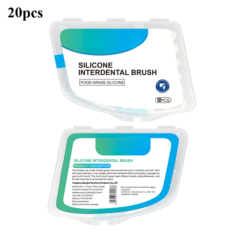 실리콘 치간 칫솔 구강 청소, 식품 등급 가벼운 치아  - Teeth Whitening Gels 리뷰 및 가격