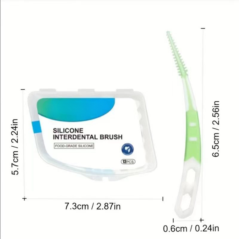 실리콘 치간 칫솔 구강 청소, 식품 등급 가벼운 치아  - Teeth Whitening Gels 리뷰 및 가격