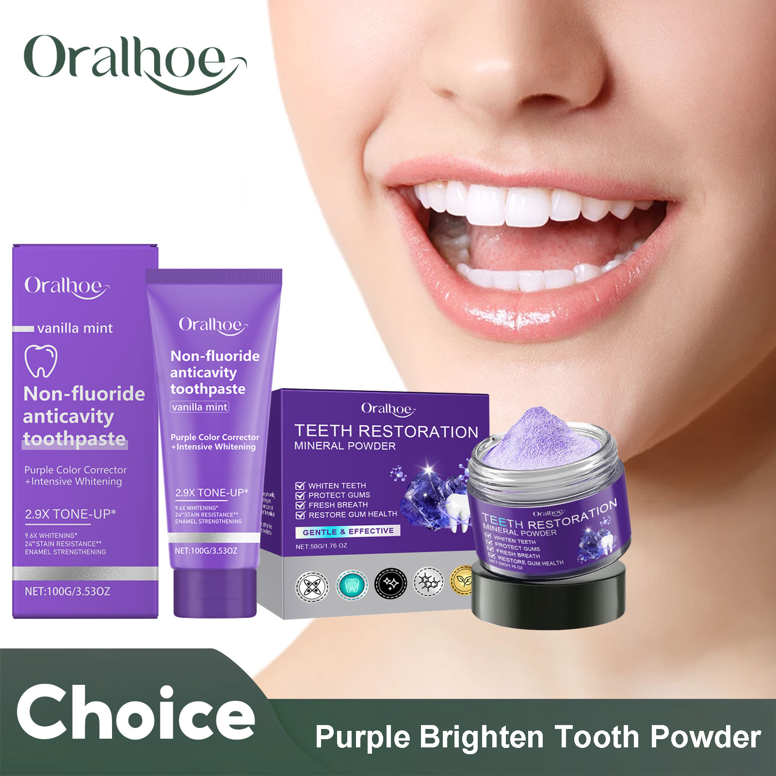 치아 복원 미네랄 파우더 치아 미백, 얼룩 제거, 구강 - Teeth Whitening Paste 리뷰 및 가격