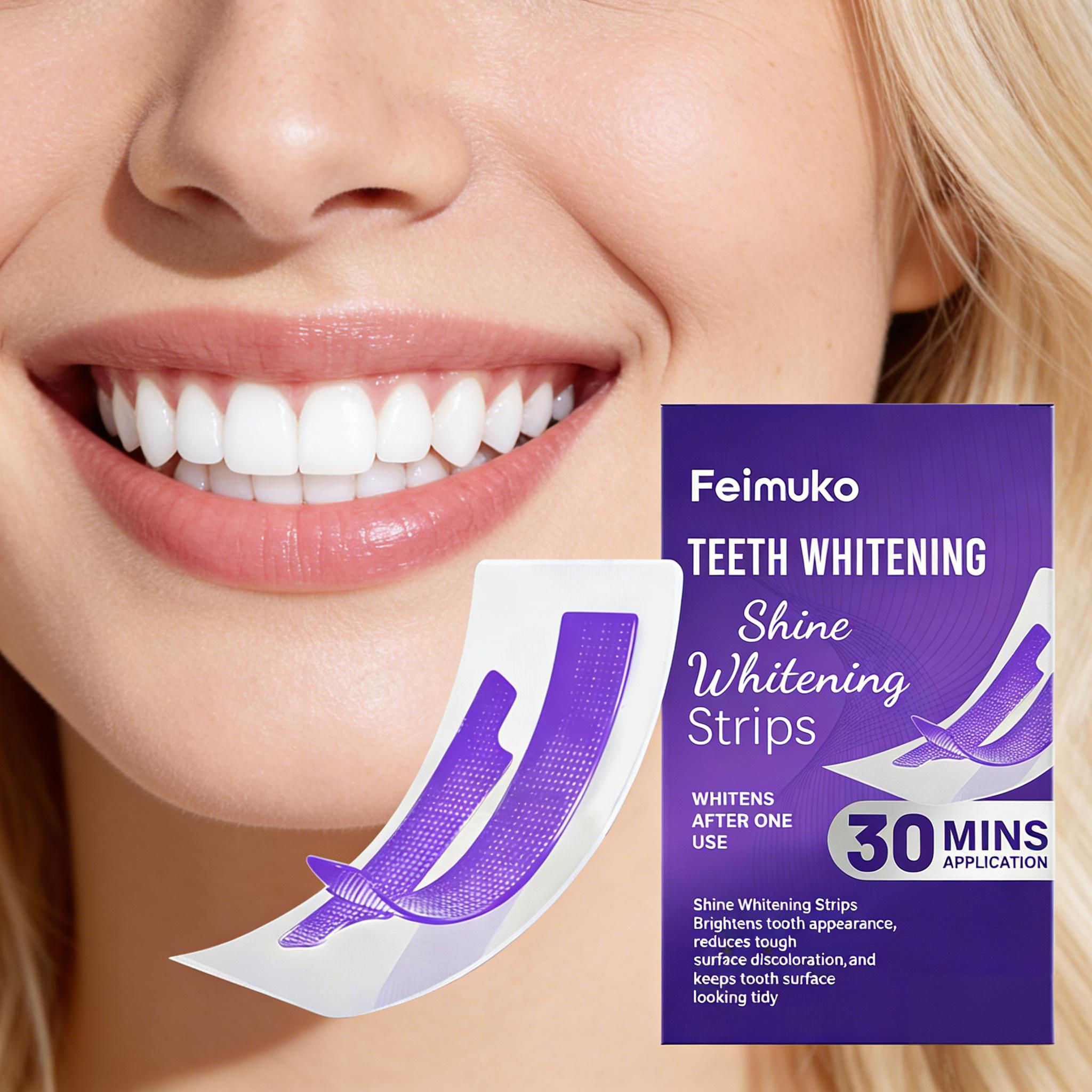 치아 미백 스트립은 민감성 감소를 도와 에나멜을 보호하 - Teeth Whitening Flash 리뷰 및 가격
