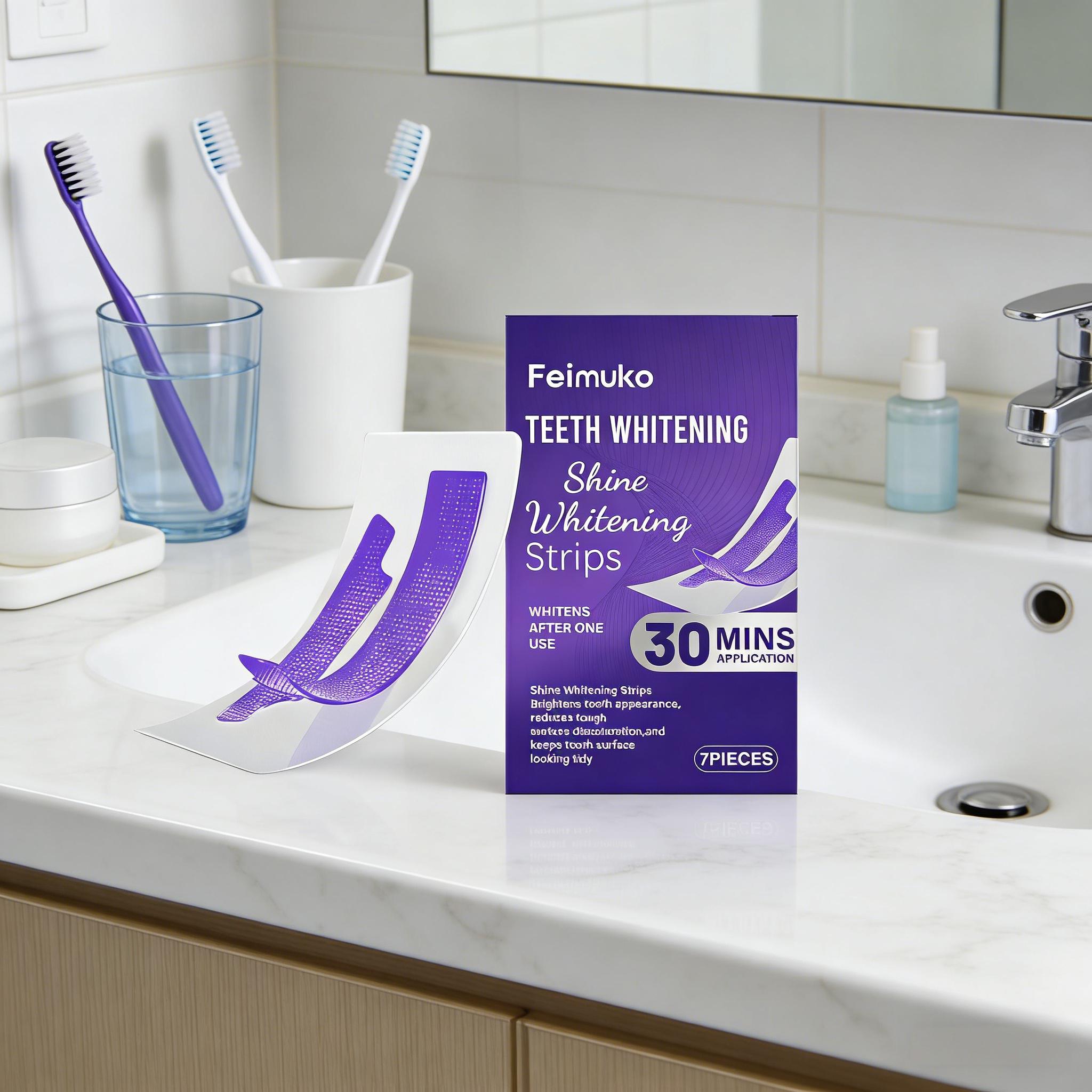 치아 미백 스트립은 민감성 감소를 도와 에나멜을 보호하 - Teeth Whitening Flash 리뷰 및 가격