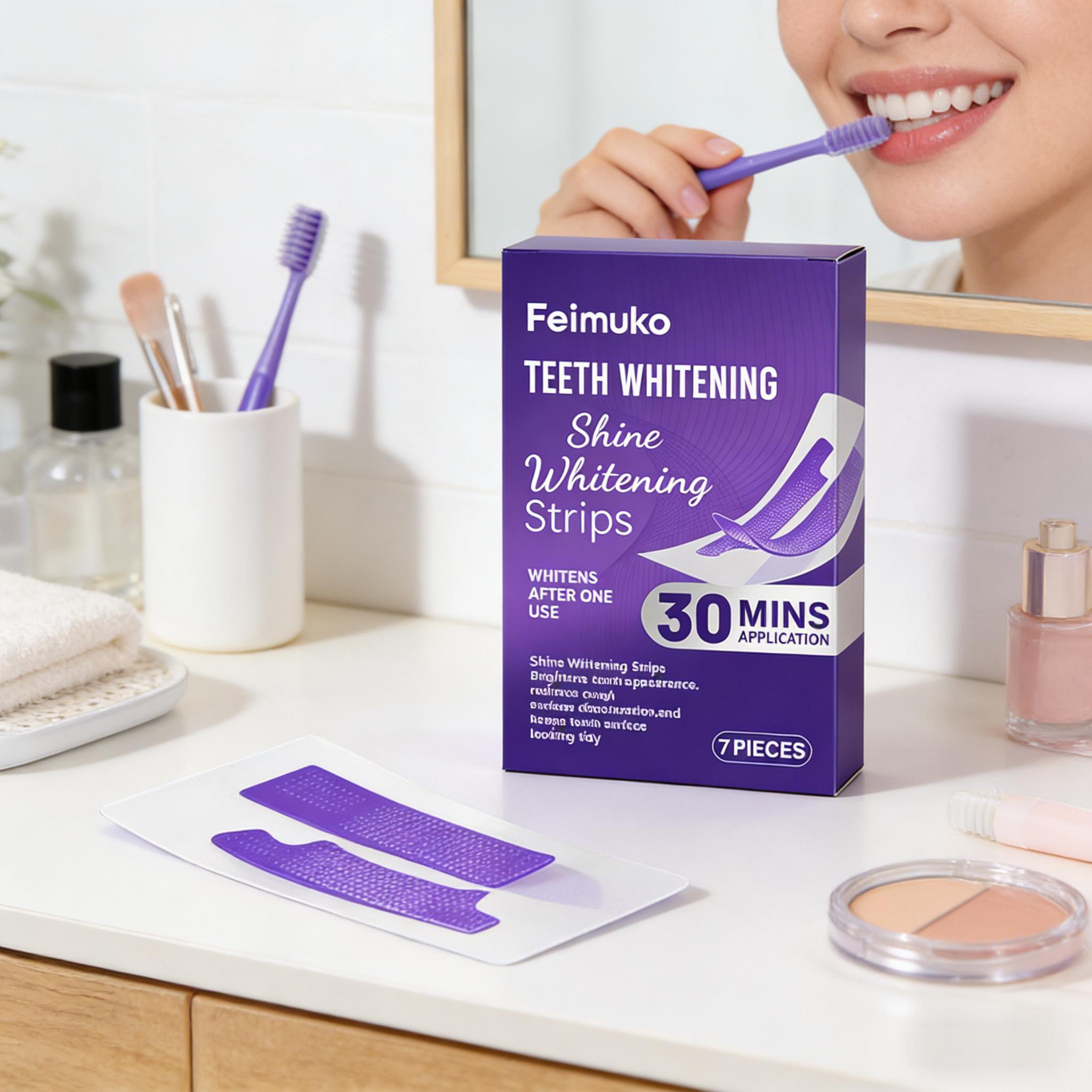 치아 미백 스트립은 민감성 감소를 도와 에나멜을 보호하 - Teeth Whitening Flash 리뷰 및 가격