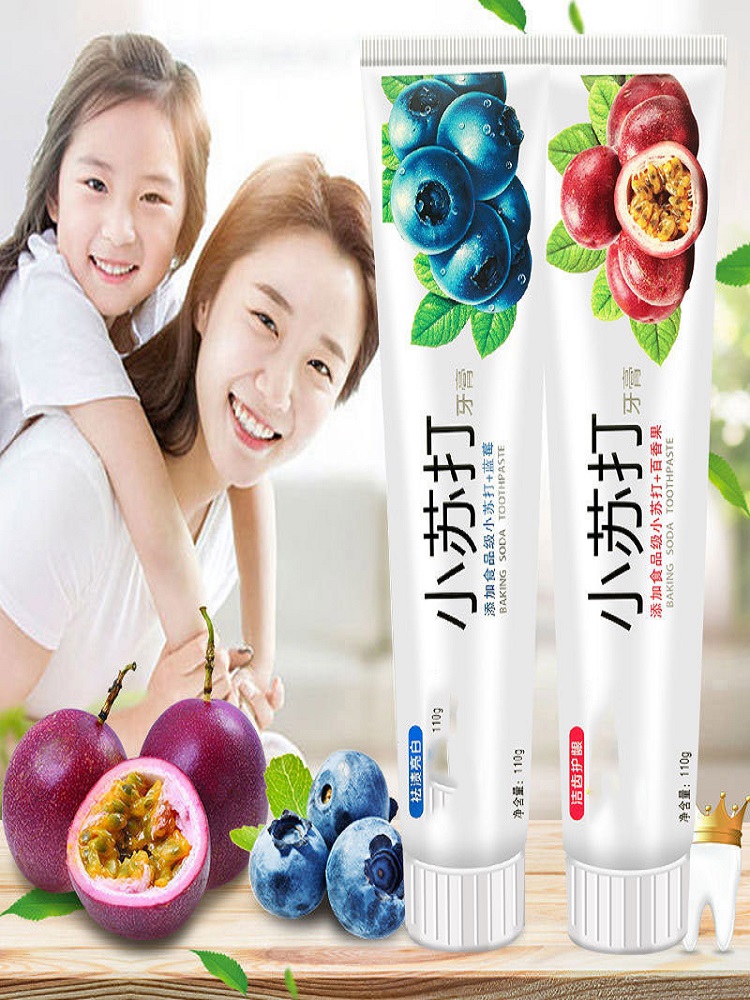 과일 맛 베이킹 소다 치약, 강력한 오염 제거 미백 치 - Teeth Whitening Baking Soda 리뷰 및 가격
