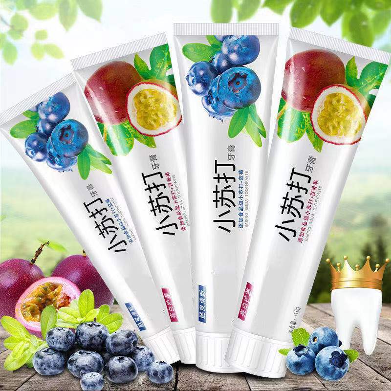 과일 맛 베이킹 소다 치약, 강력한 오염 제거 미백 치 - Teeth Whitening Baking Soda 리뷰 및 가격