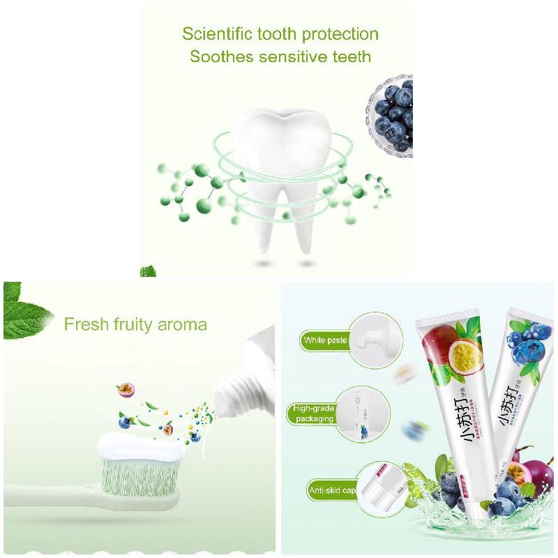 과일 맛 베이킹 소다 치약, 강력한 오염 제거 미백 치 - Teeth Whitening Baking Soda 리뷰 및 가격