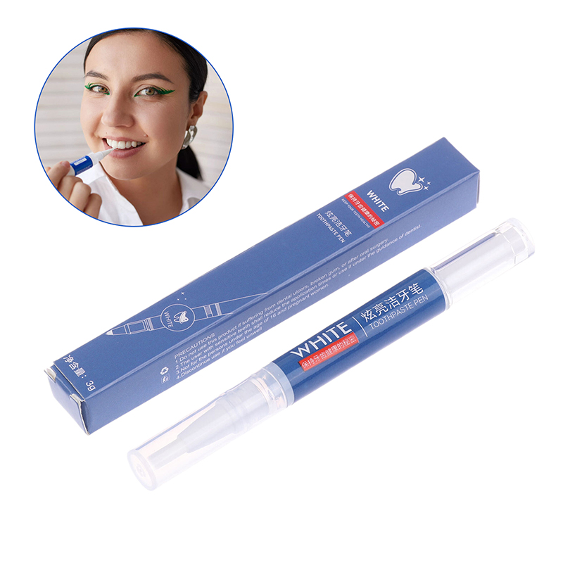 3ml 치아 미백 얼룩 제거제 브라이트닝 젤 펜 효과적 - Teeth Whitening Gel Pen 리뷰 및 가격