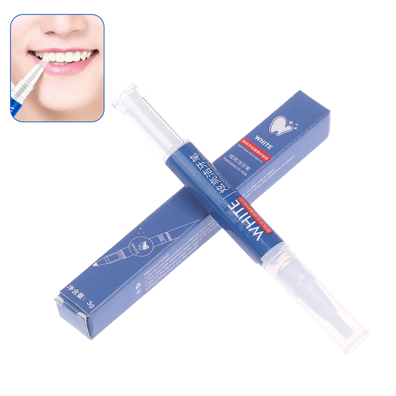 3ml 치아 미백 얼룩 제거제 브라이트닝 젤 펜 효과적 - Teeth Whitening Gel Pen 리뷰 및 가격