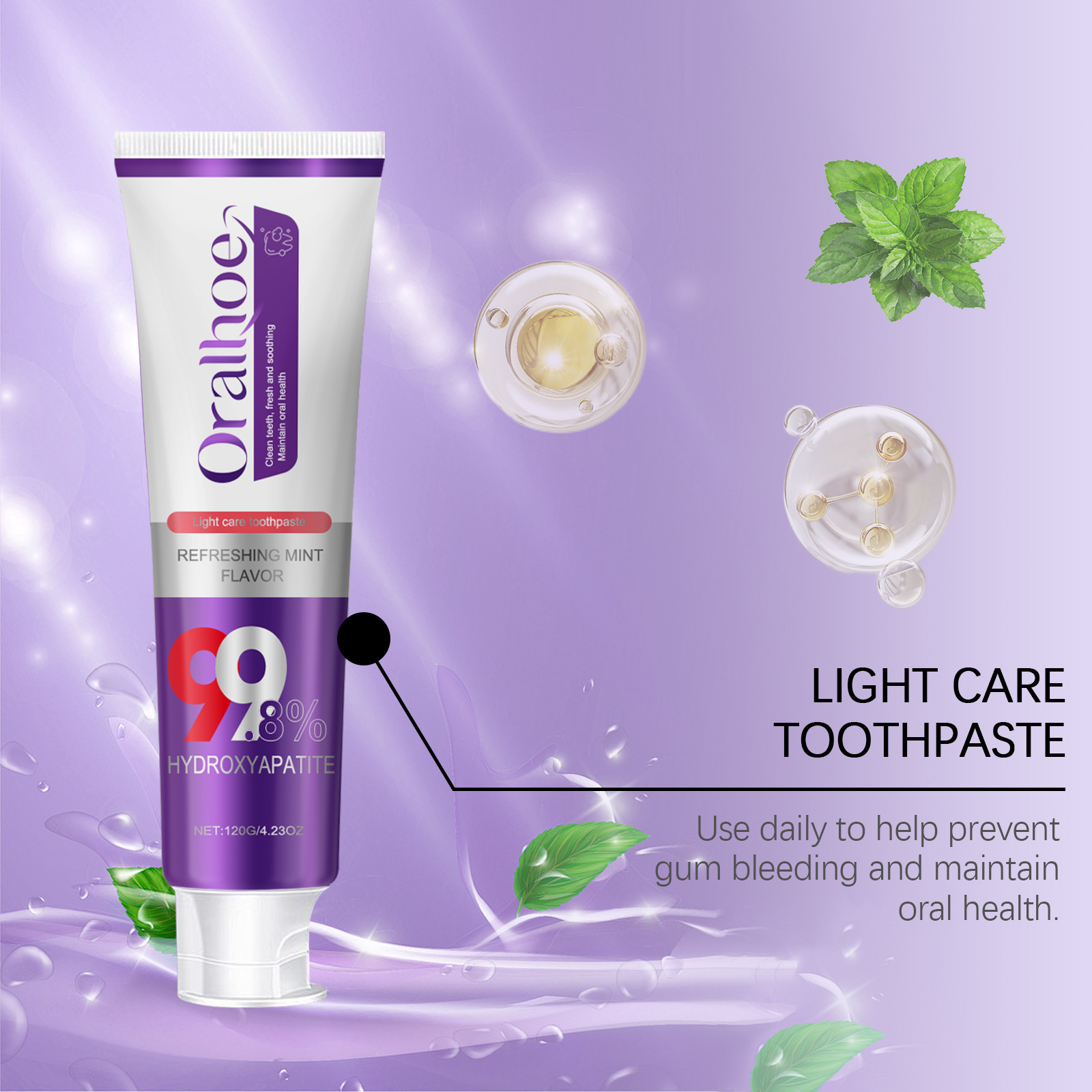 오랄호 베이킹소다 치아 미백 치약, 충치 감소, 잇몸  - Teeth Whitening Baking Soda 리뷰 및 가격
