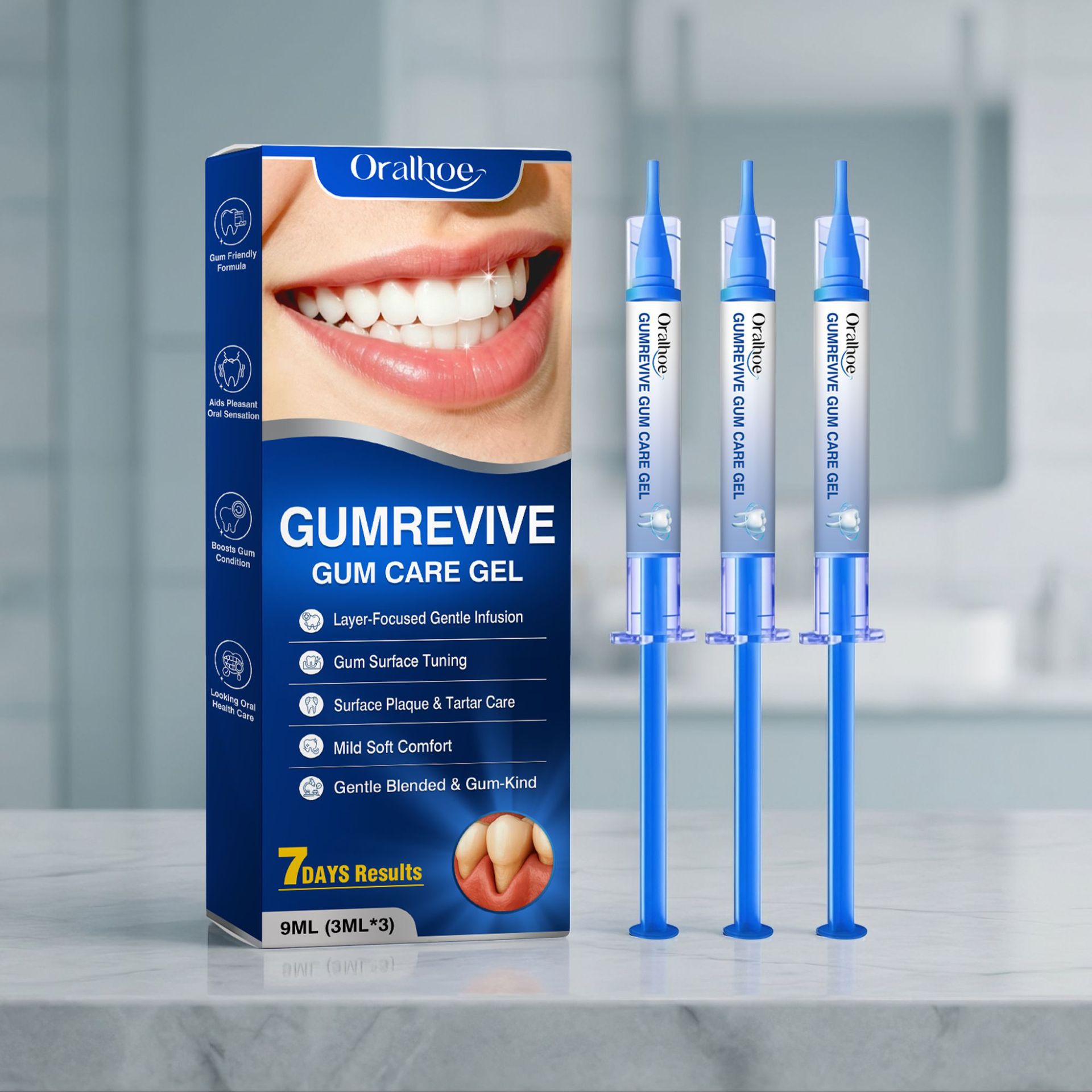 구강 관리 젤 3개입 잇몸 세척 주사기 키트, 매일 가 - Teeth Whitening Hydrogen Peroxide 리뷰 및 가격