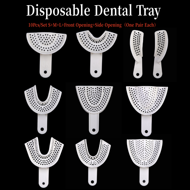 10개 치과 인상 플라스틱 트레이 틀니 모델 트레이 교 - Teeth Whitening Trays 리뷰 및 가격