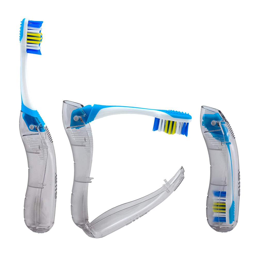 껌 여행 칫솔 접이식 브러시 구강 치아 청소 도구 케이 - Teeth Whitening Japan 리뷰 및 가격