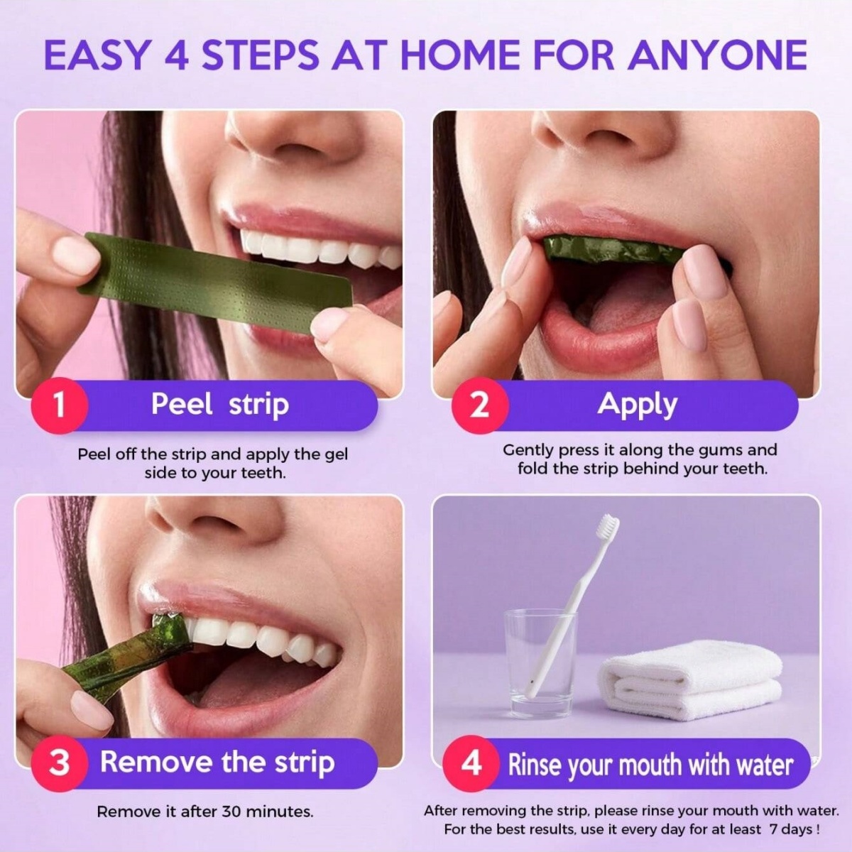 디럭스 화이트닝 치아 스티커 7/14/21 쌍 젤 화이 - Teeth Whitening Hydrogen Peroxide 리뷰 및 가격