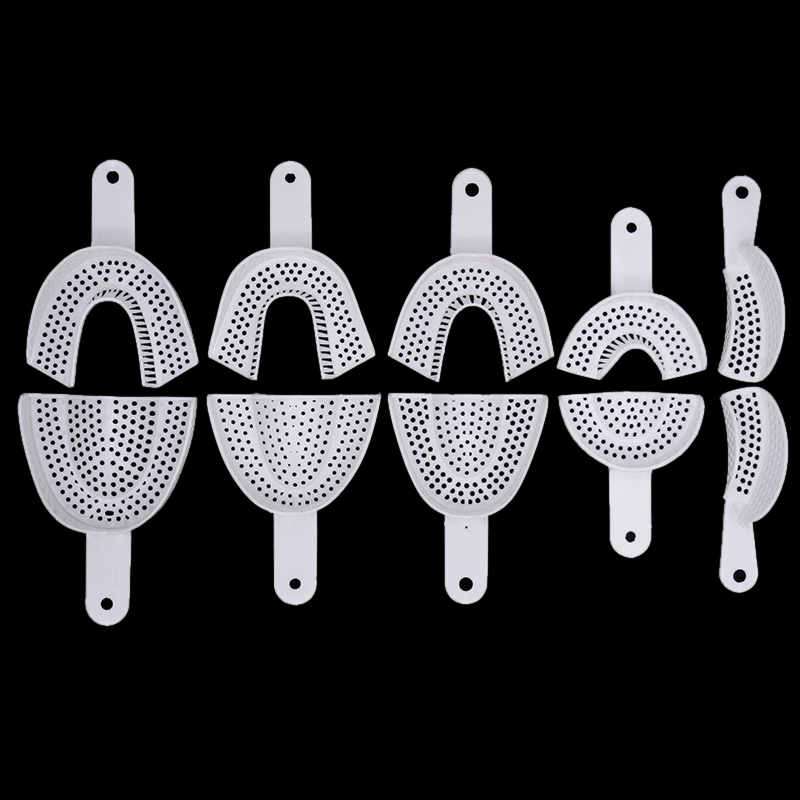 1 쌍 일회용 치과 인상 트레이 플라스틱 치아 홀더 석 - Teeth Whitening Trays 리뷰 및 가격