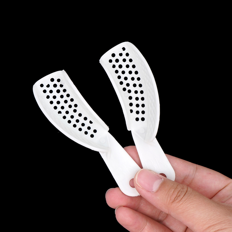 1 쌍 일회용 치과 인상 트레이 플라스틱 치아 홀더 석 - Teeth Whitening Trays 리뷰 및 가격