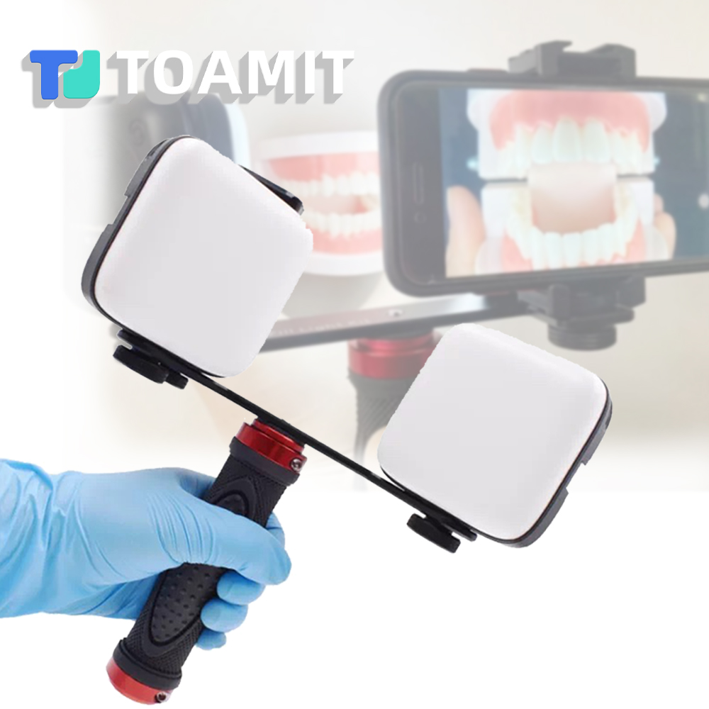 치과 사진 촬영 조명, 스마트폰용 블루투스 LED 플래 - Teeth Whitening Flash 리뷰 및 가격