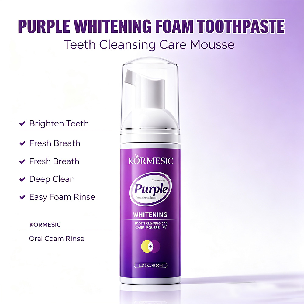 퍼플 화이트닝 치아 무스 폼 V34 컬러 코렉터 커피/ - Teeth Whitening Crest 리뷰 및 가격