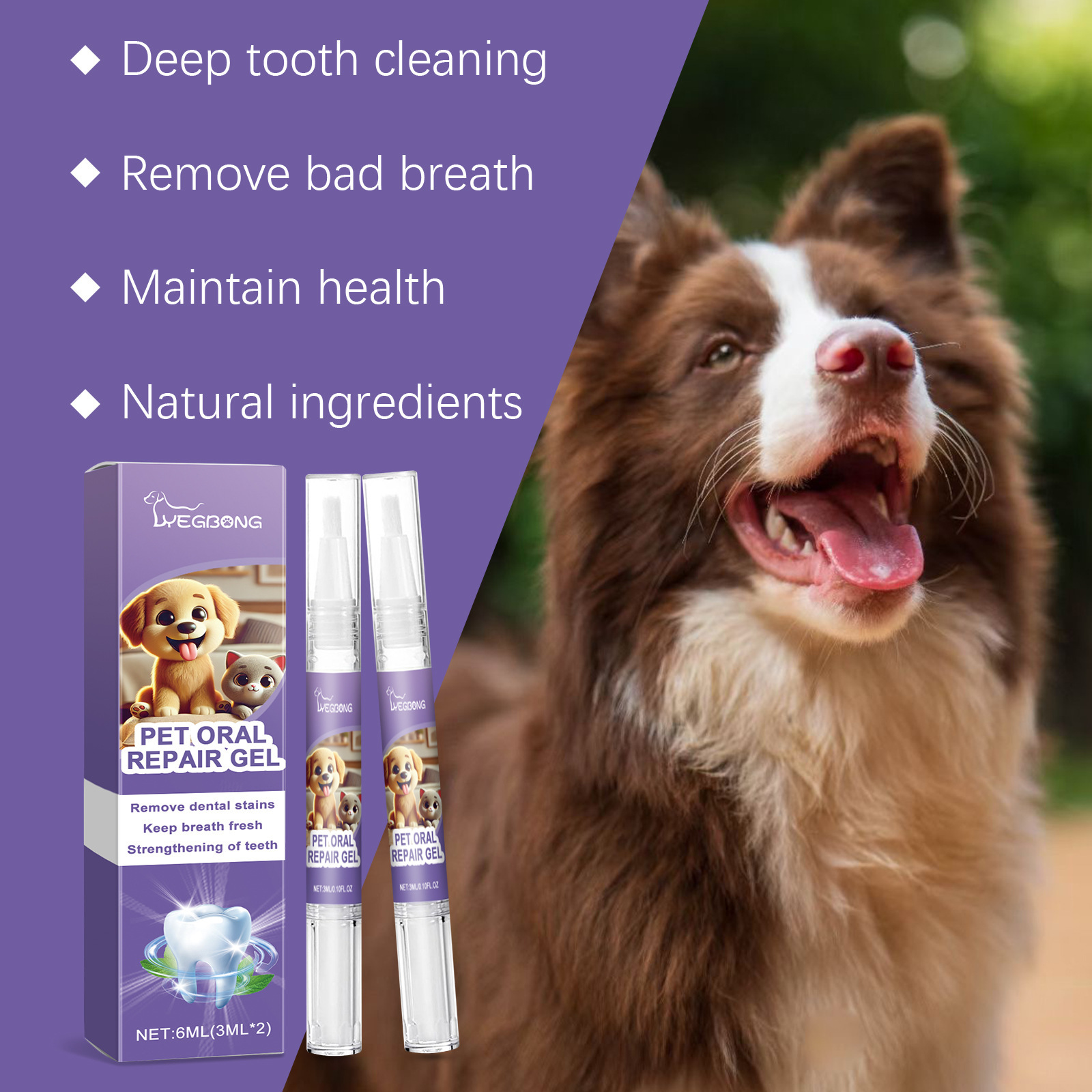반려동물 칫솔 펜, 치아 얼룩 청소 치석 제거제, 치아 - Teeth Whitening Gel Pen 리뷰 및 가격